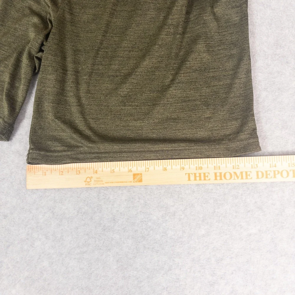 Reebok Mens XXL Athletic Shorts Olive Green Heathered Training Gym 3RBMH1583
